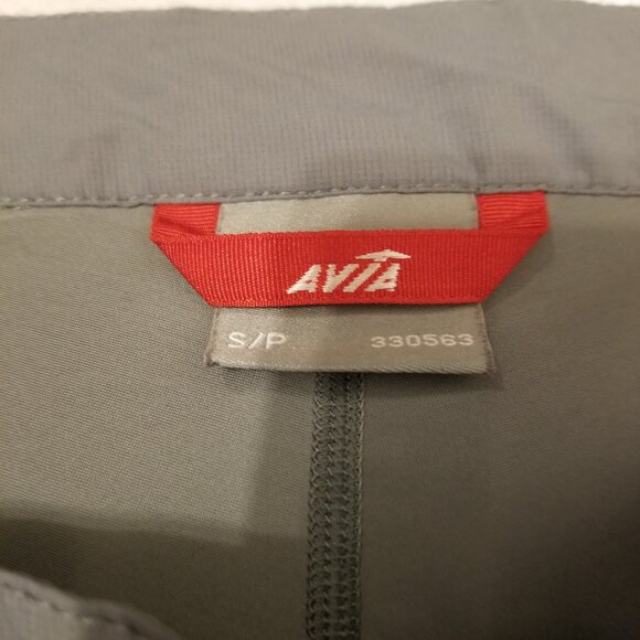 AVIA Small Light Grey Sports Wrap Skort Athletic Cargo Mini Skirt with Shorts - Picture 5 of 10